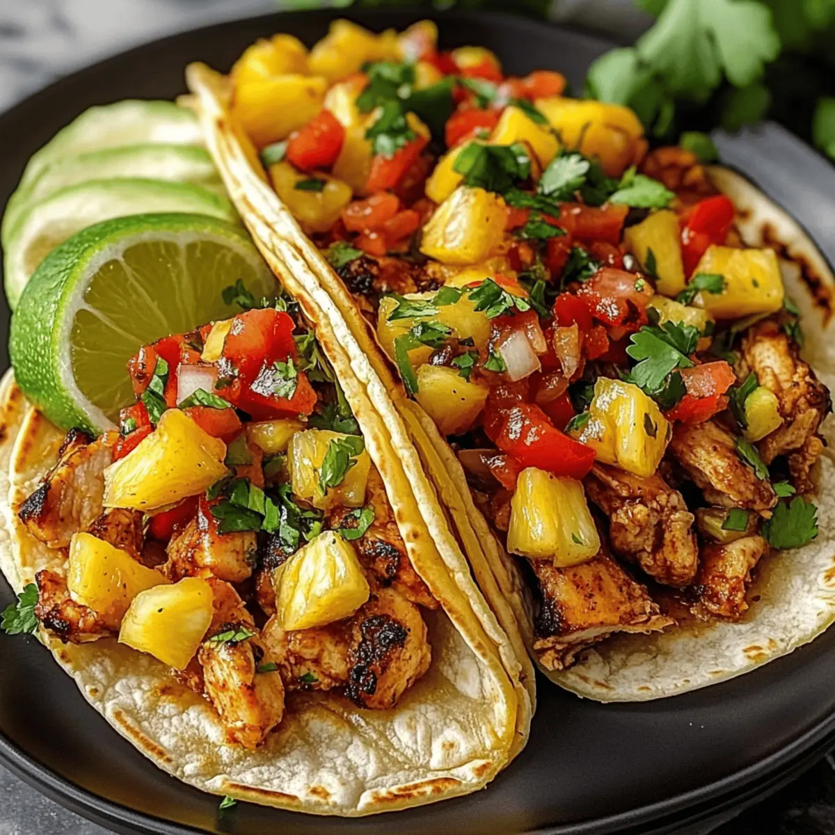 Pineapple Chicken Tacos: Your New Favorite Quick Dinner Delight 4 Pineapple Chicken Tacos
