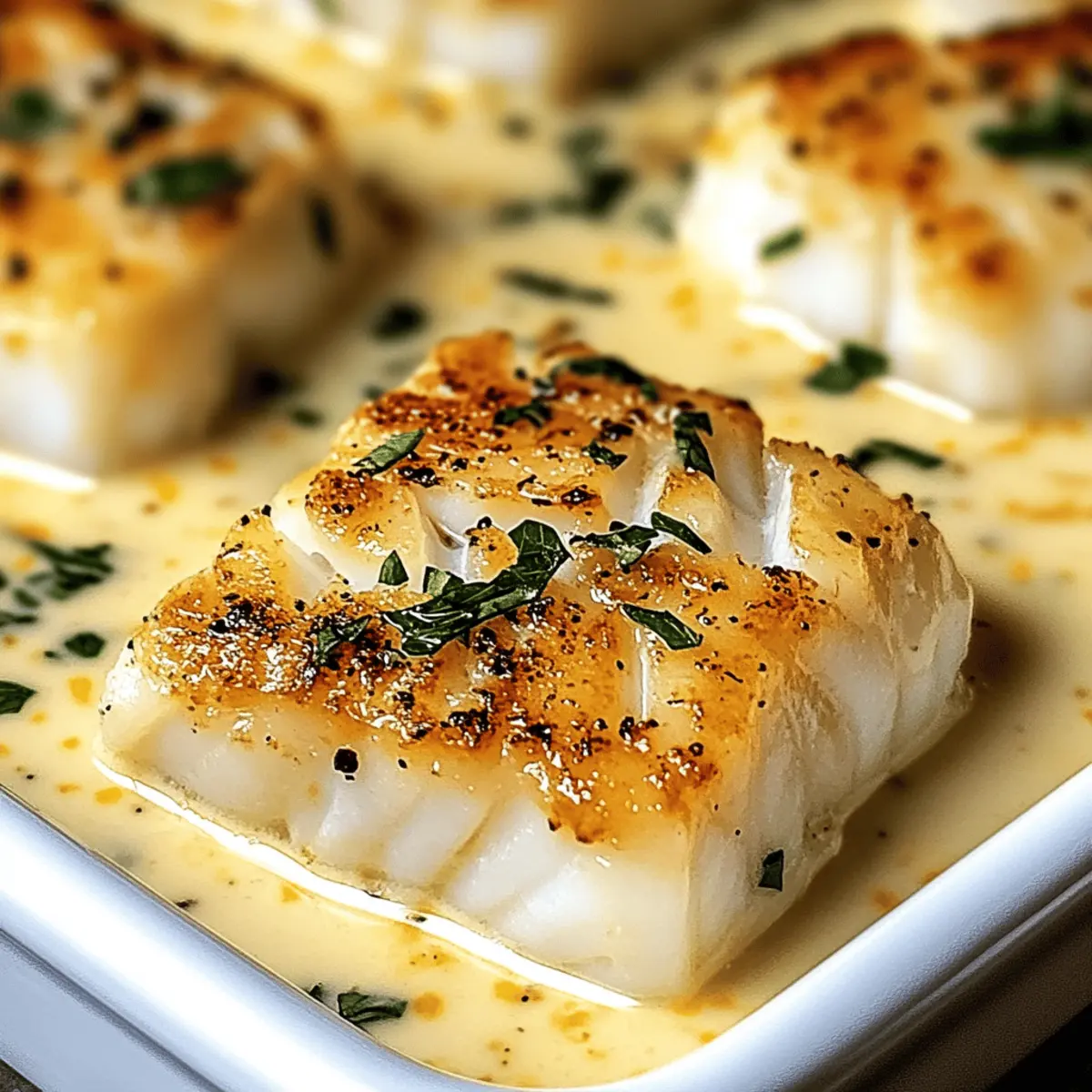 Baked Cod in Coconut Lemon Cream Sauce for a Cozy Dinner 4 Baked Cod in Coconut Lemon Cream Sauce