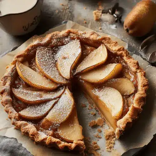 Chai-Spiced Pear Tart