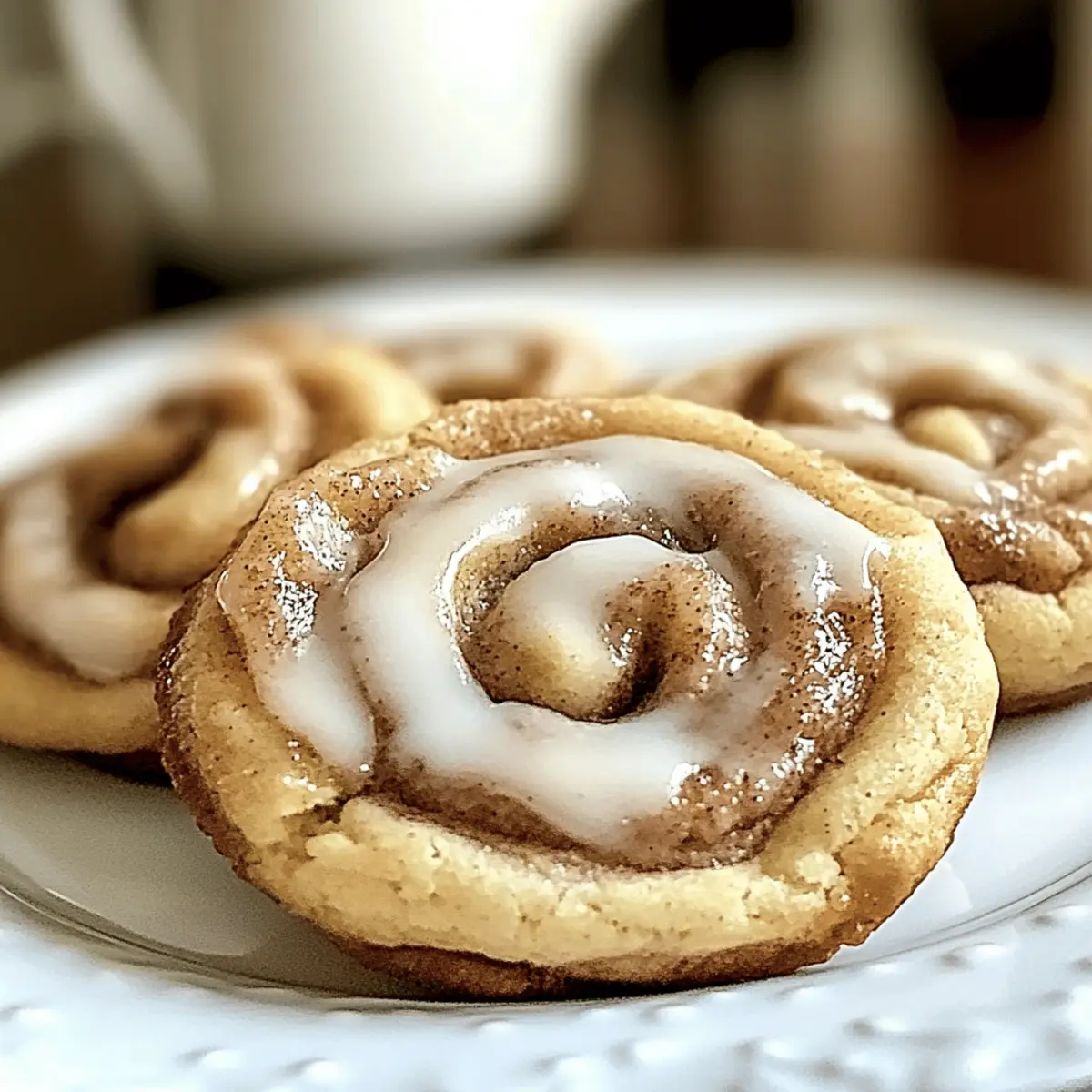 Cinnamon Roll Cookies That Will Melt in Your Mouth 4 Cinnamon Roll Cookies