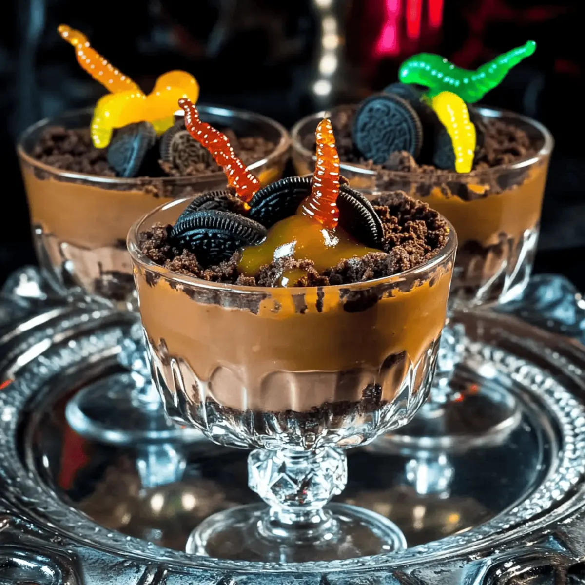 Boozy Dirt Cake with Whiskey Caramel Sauce euumk9