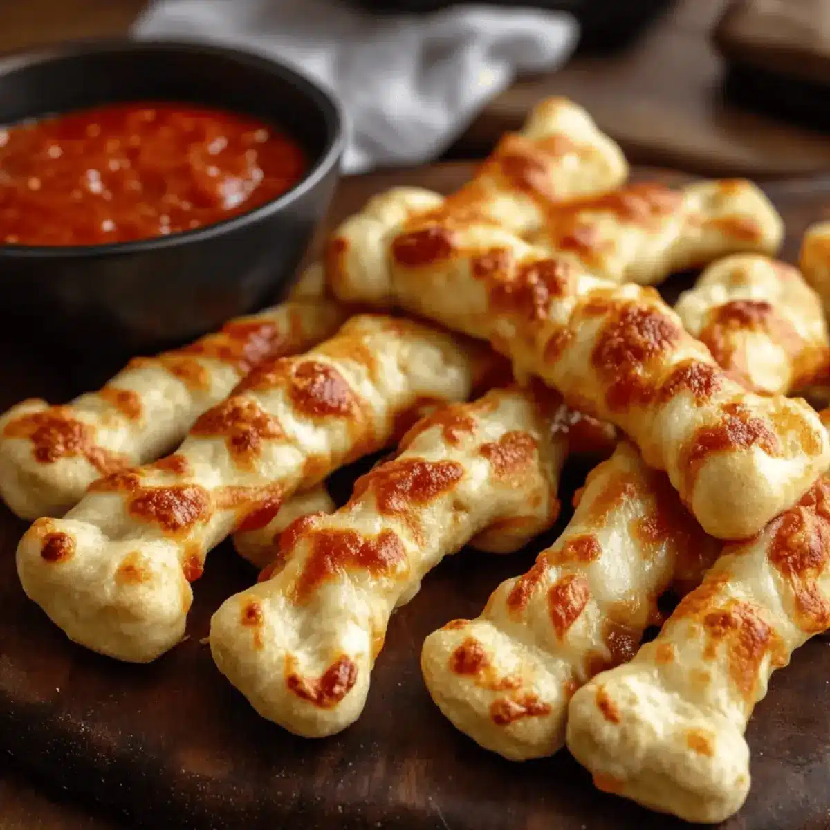 Cheesy Halloween Breadstick Bones hsamdc