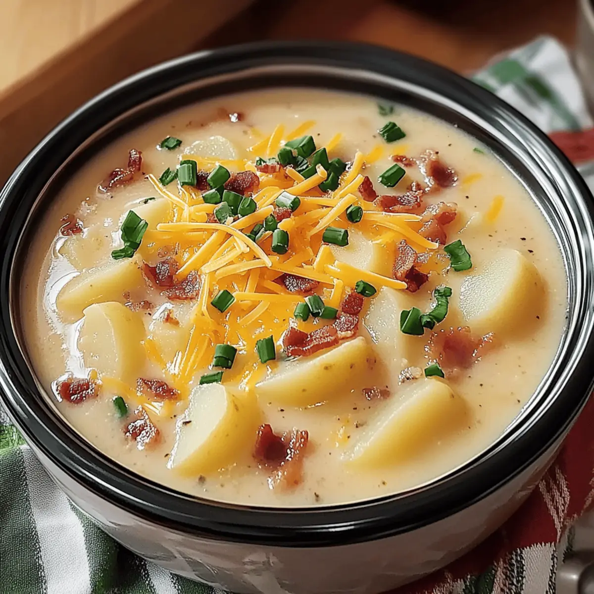 Crock Pot Crack Potato Soup yefzqb