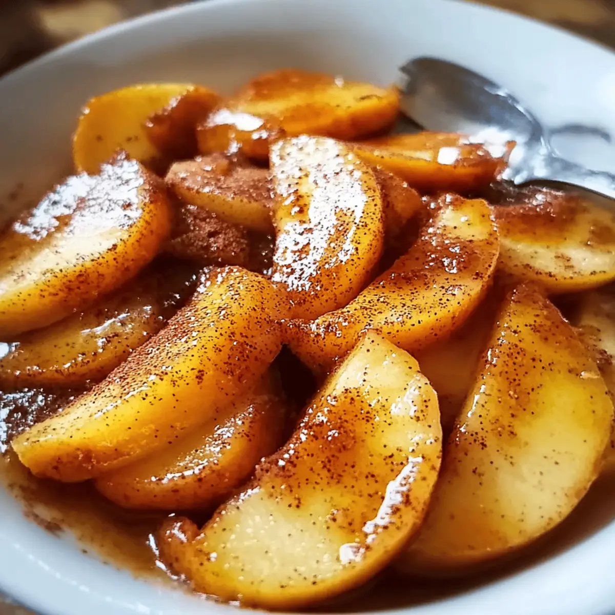 Easy Baked Apple Slices with Cinnamon wedozp