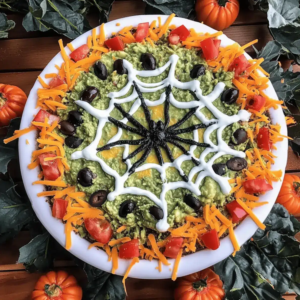 Halloween Taco Dip c9uwe0