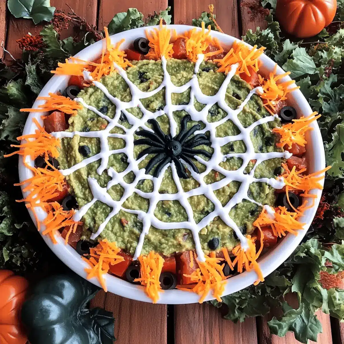 Halloween Taco Dip sujilo