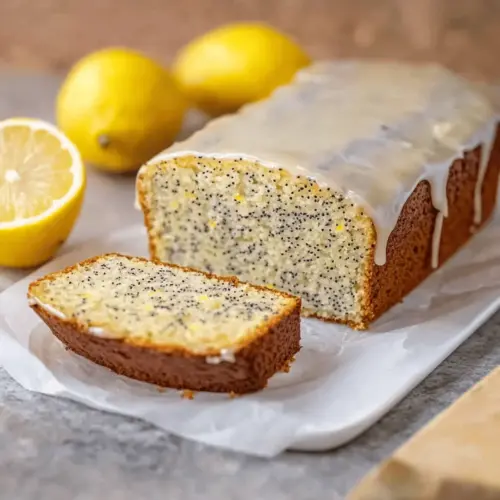 Lemon Poppy Seed Loaf Cake