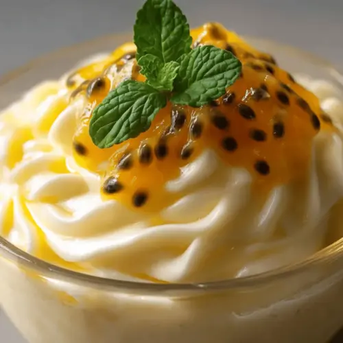 Passion Fruit Mousse