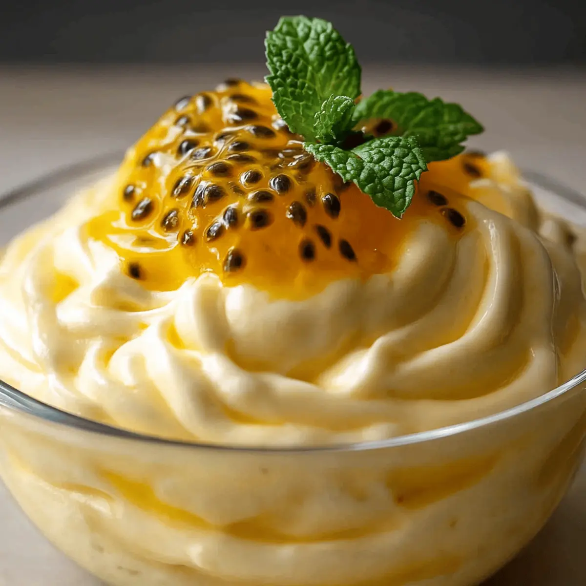 Passion Fruit Mousse rqotdf