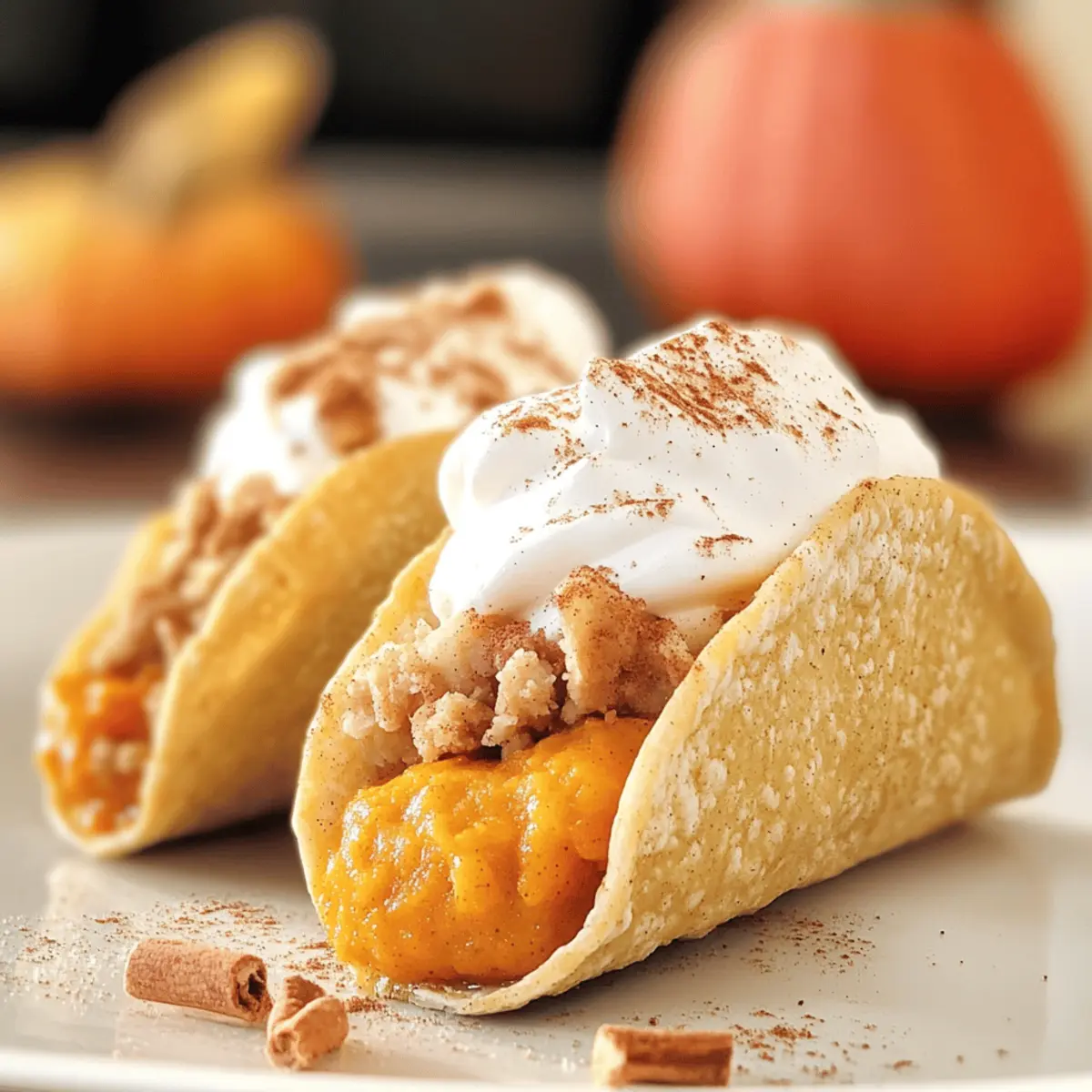 Pumpkin Pie Tacos pzdwuw