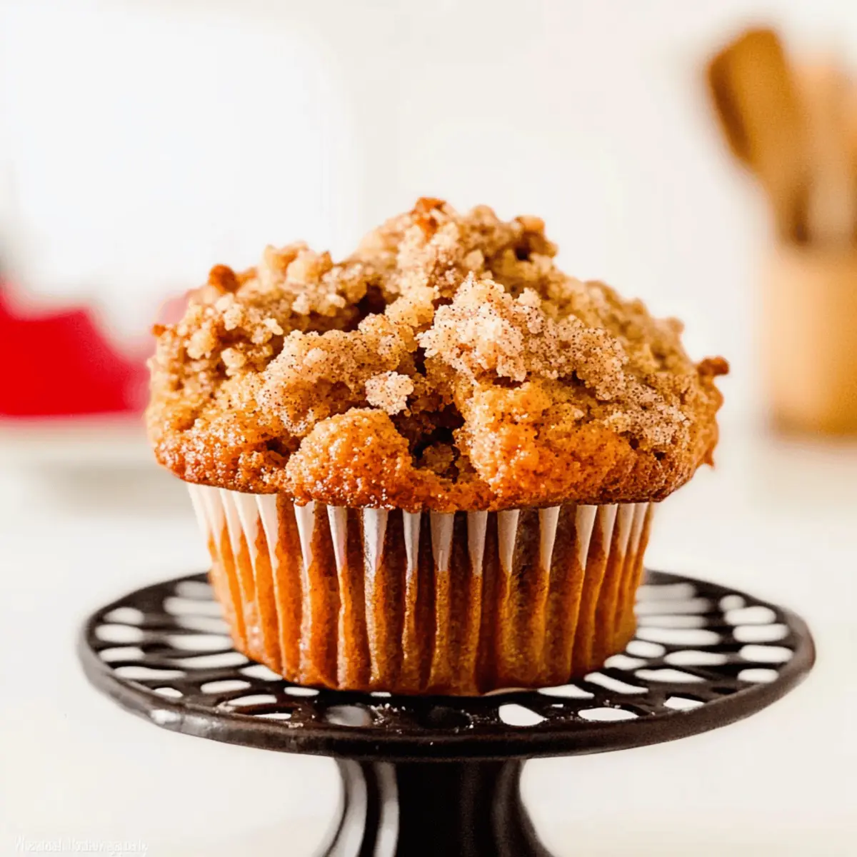 Small Batch Apple Pumpkin Streusel Muffins