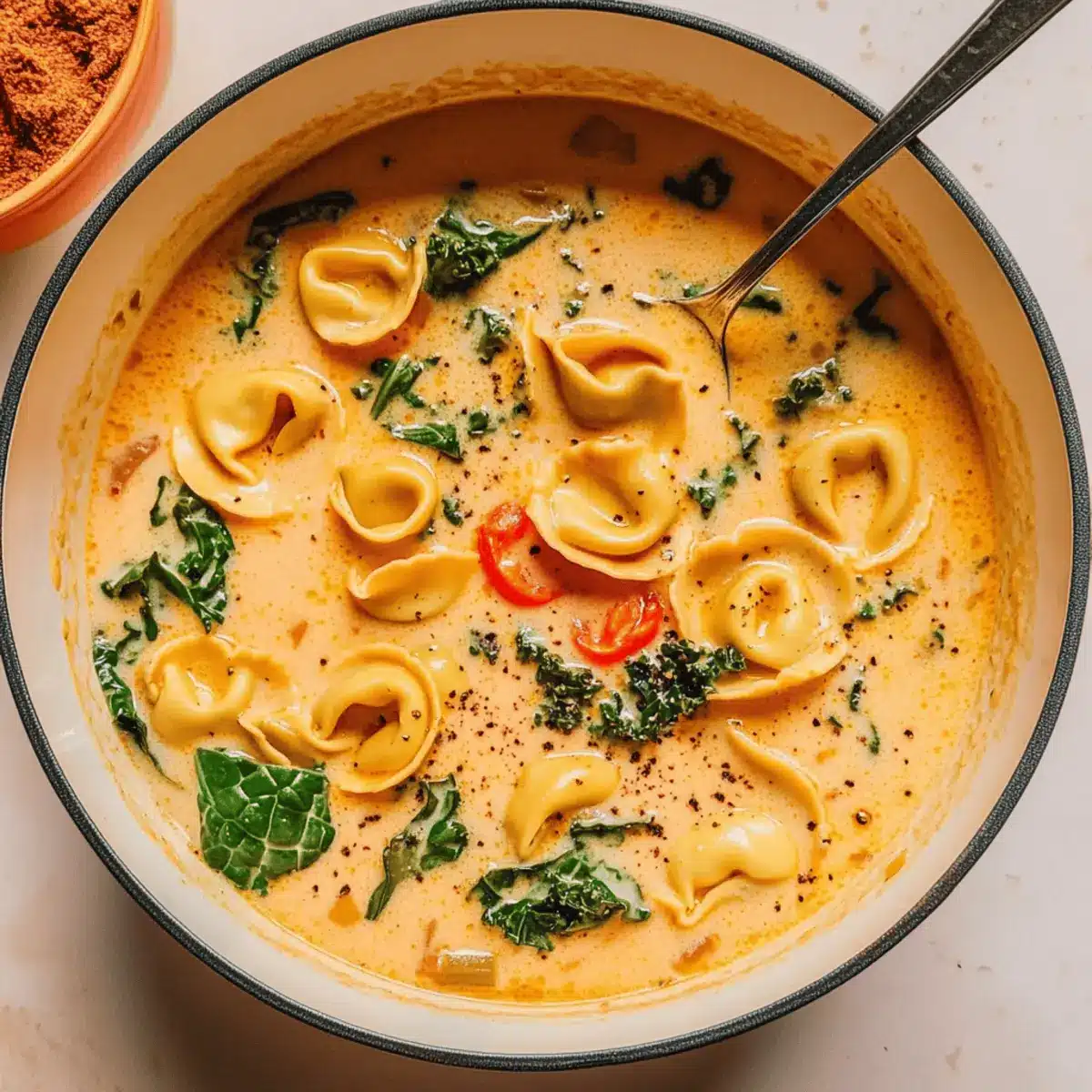 Creamy Tuscan Tortellini Soup to Savor on Cozy Nights 4 Creamy Tuscan Tortellini Soup