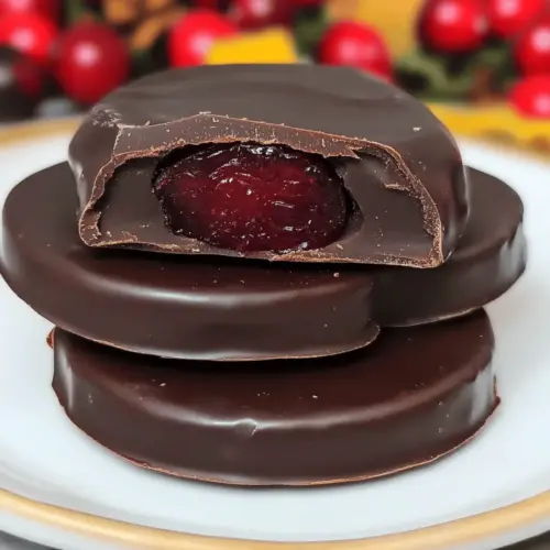 Chocolate Covered Cranberry Sauce