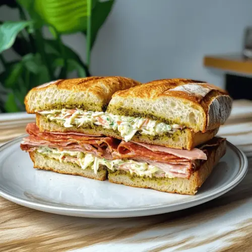 Ultimate Gourmet Ciabatta Sandwich