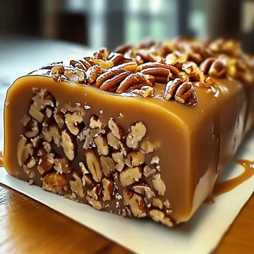 Pecan Log