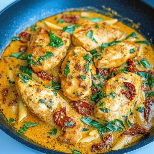 Creamy Tuscan Marry Me Chicken