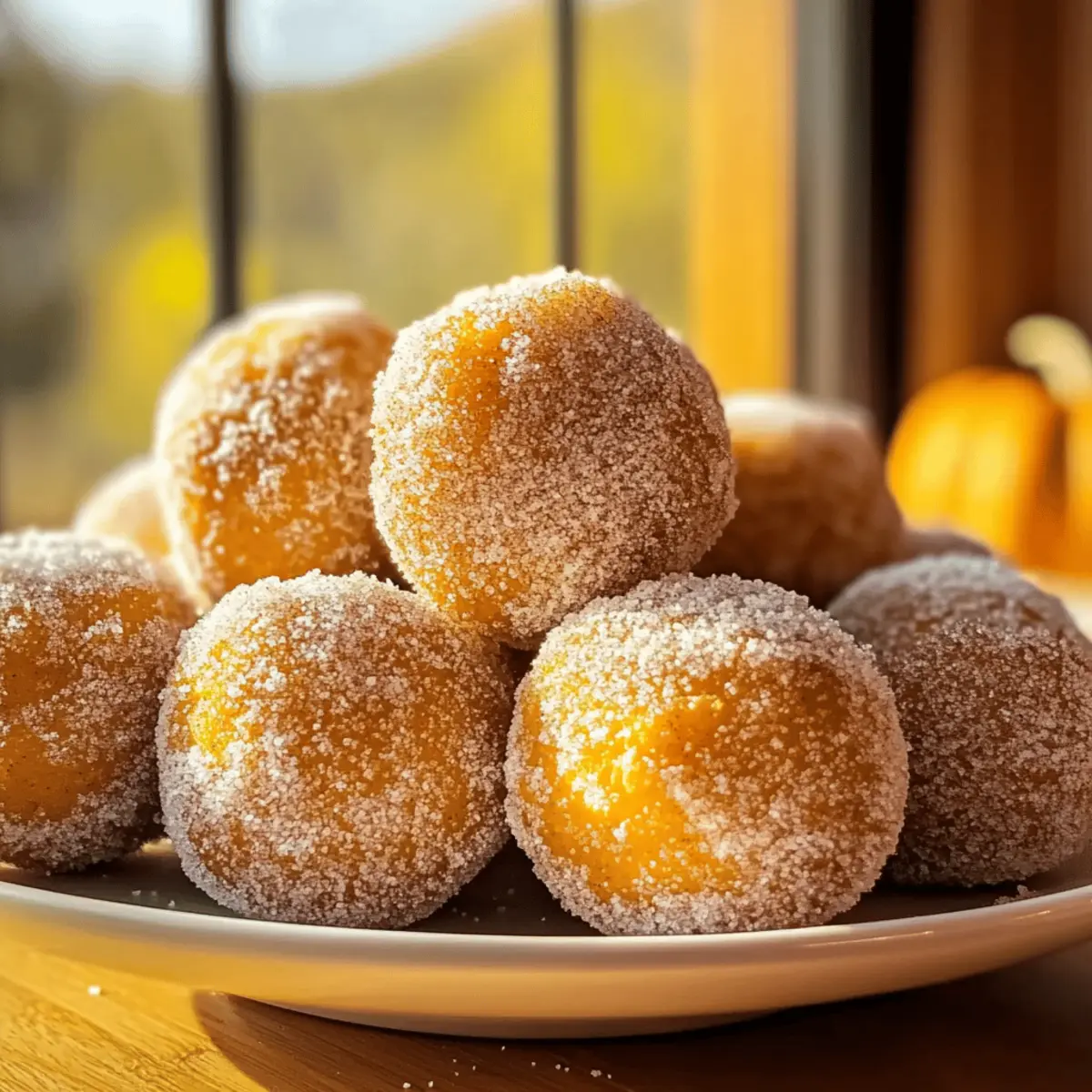 Delicious Baked Pumpkin Donut Holes That Feel Like Fall 4 Delicious Baked Pumpkin Donut Holes