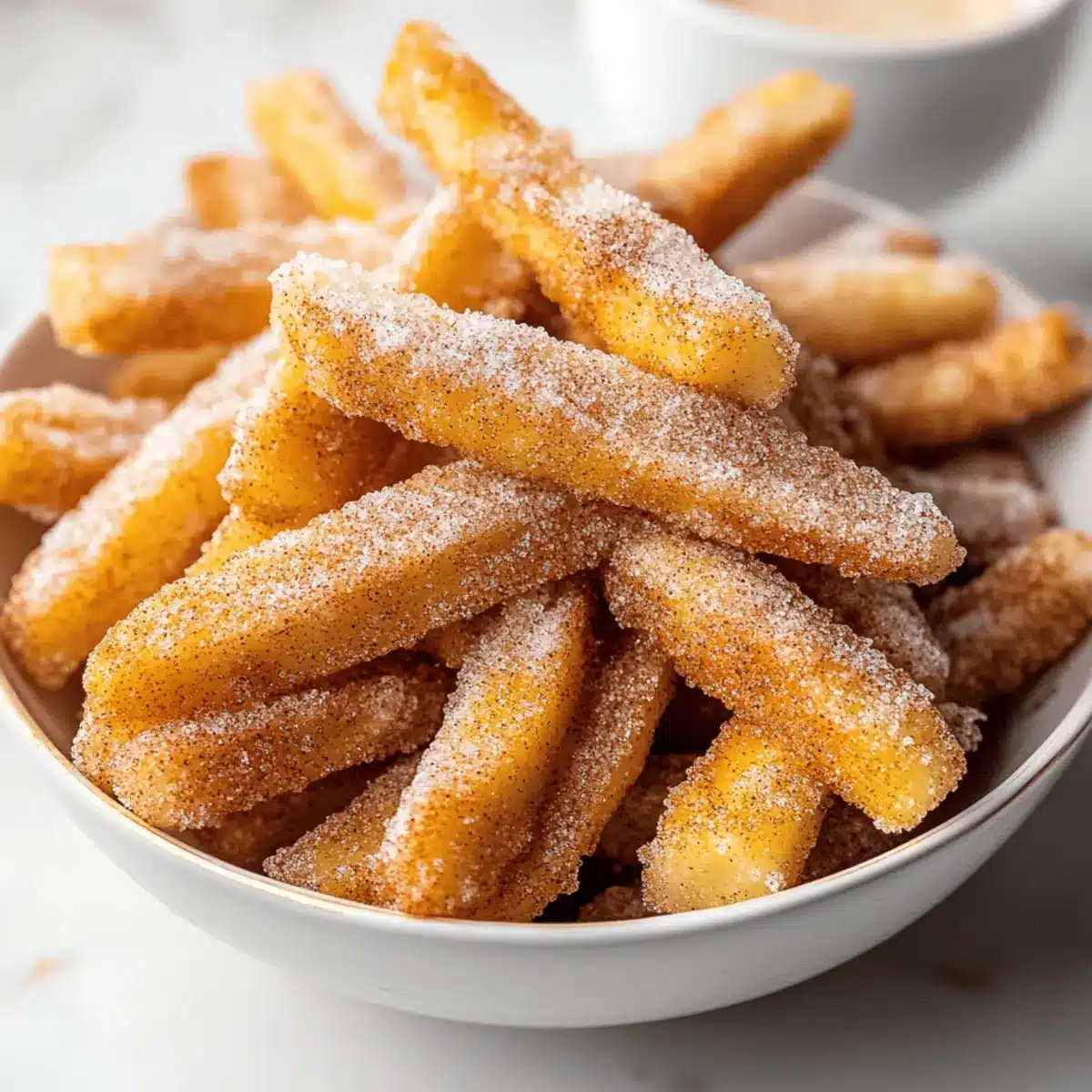 Air Fryer Apple Fries ctauao