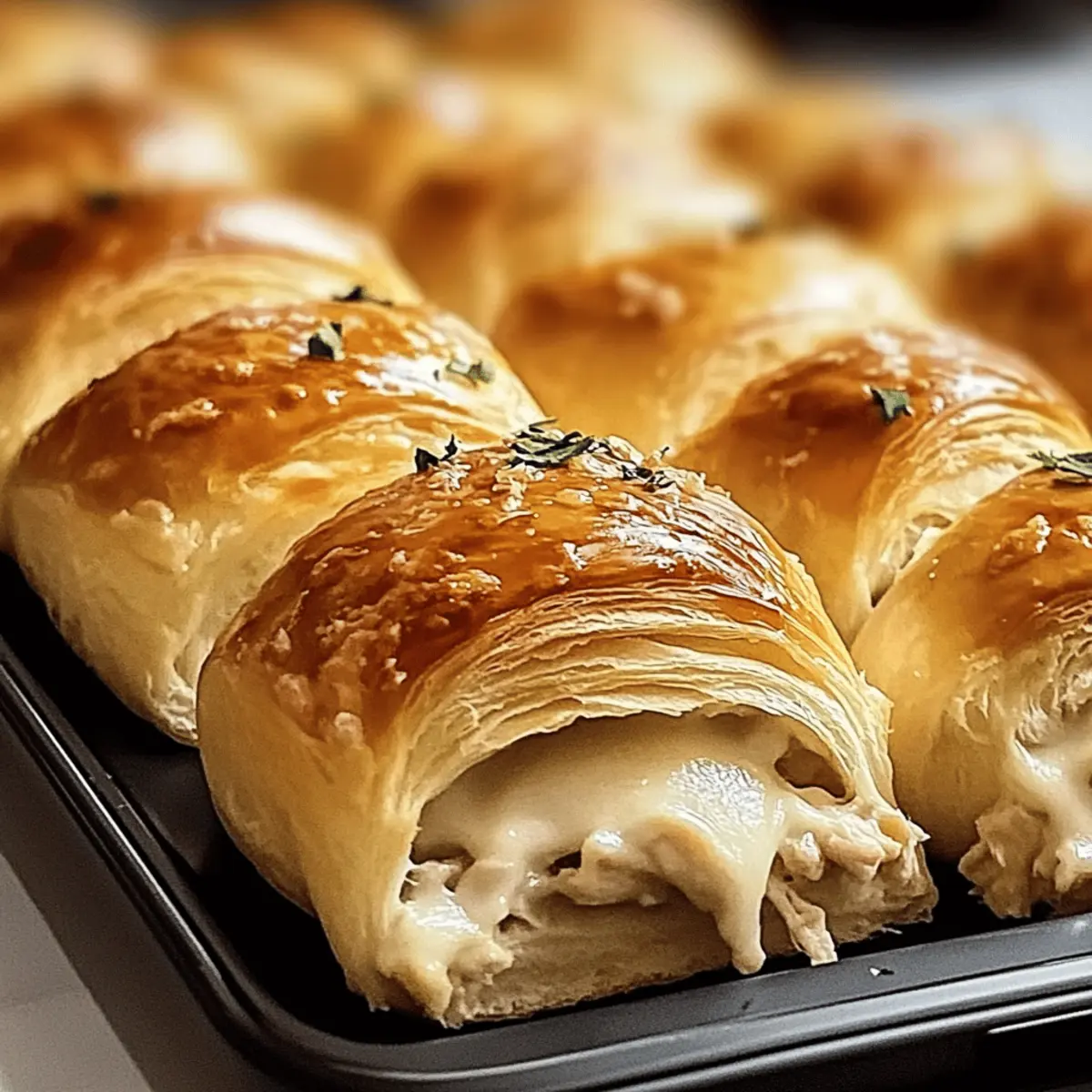 Baked Chicken Stuffed Crescent Rolls kyu8hn