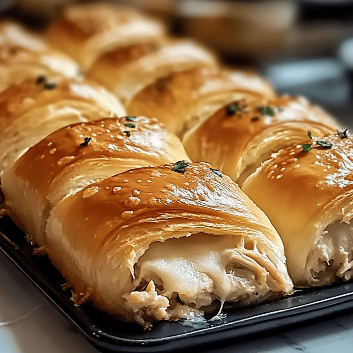 Baked Chicken Stuffed Crescent Rolls l25rjr