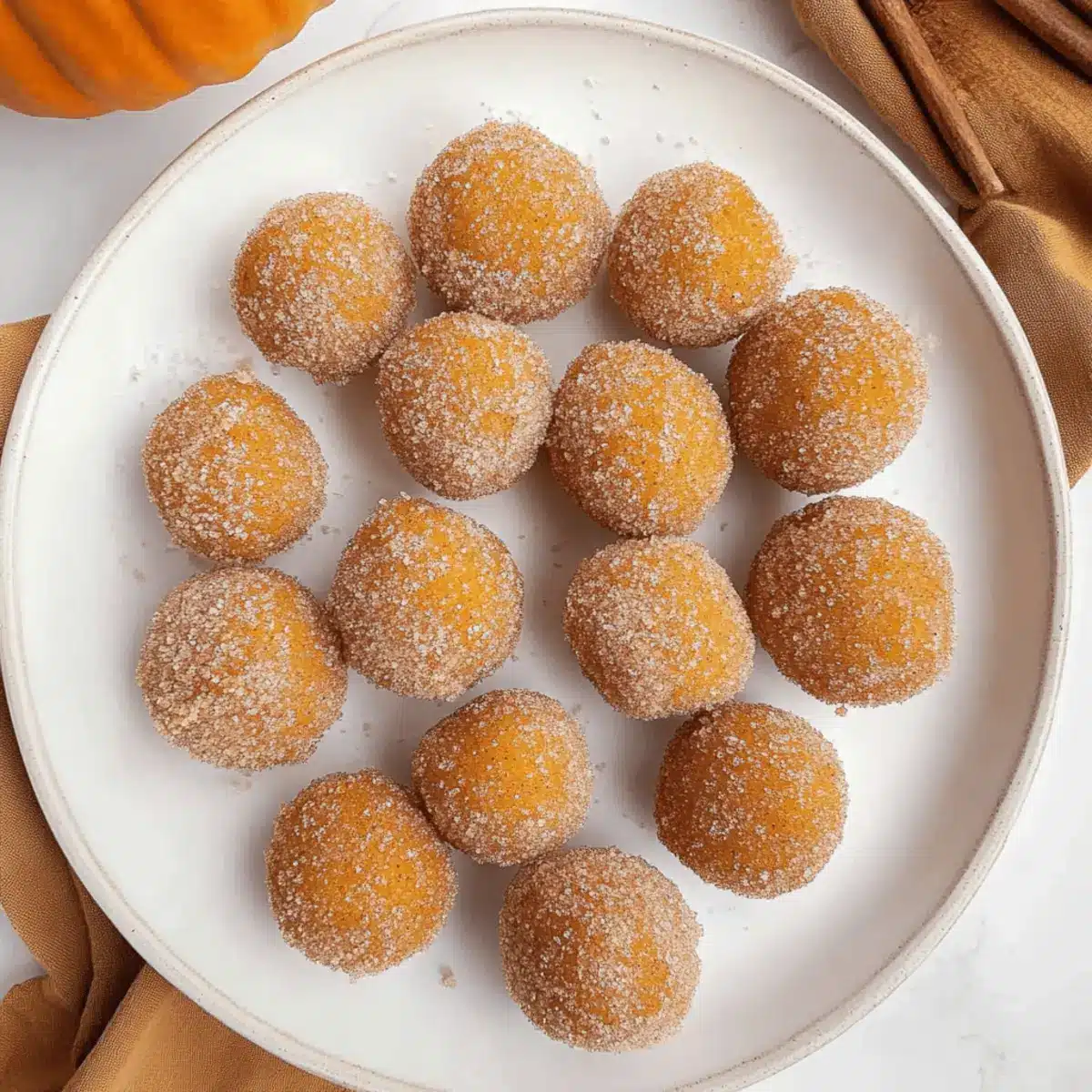 Bisquick Pumpkin Donut Holes q55s44