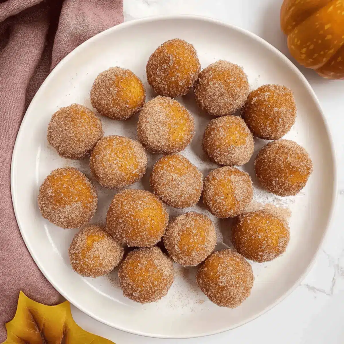 Bisquick Pumpkin Donut Holes v0p92n