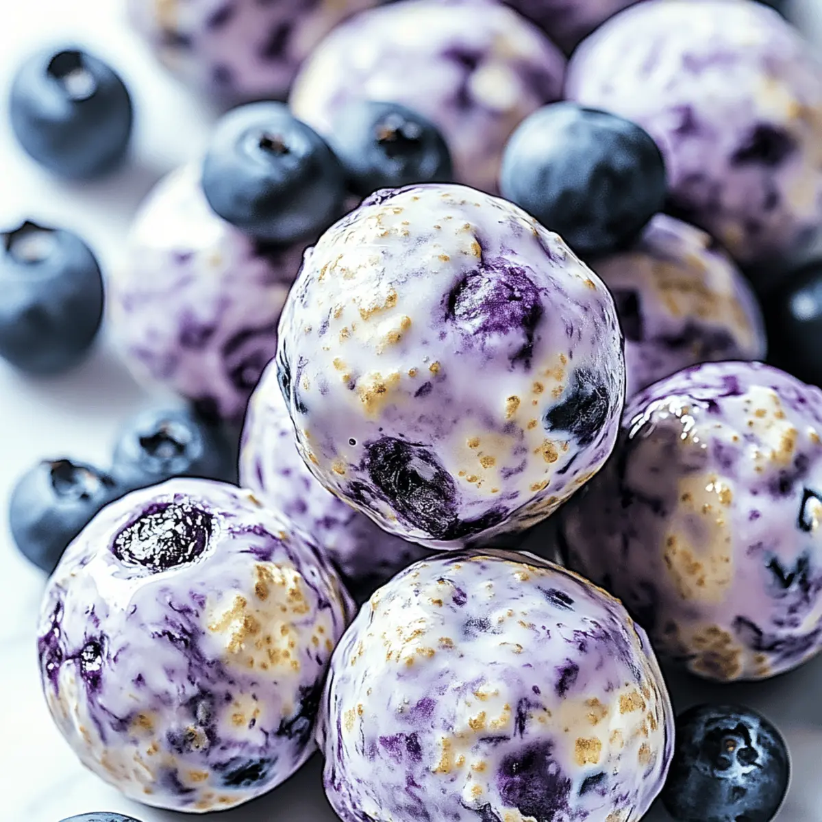 Blueberry Cheesecake Protein Bites vvphvw