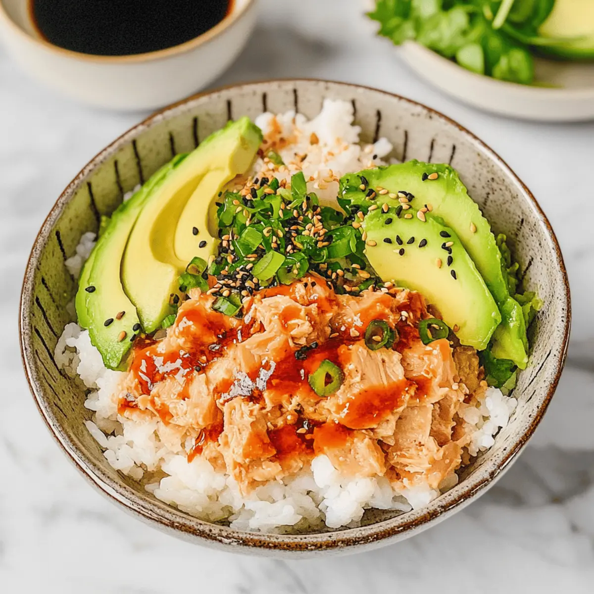 Canned Tuna Sushi Bowl faflvk