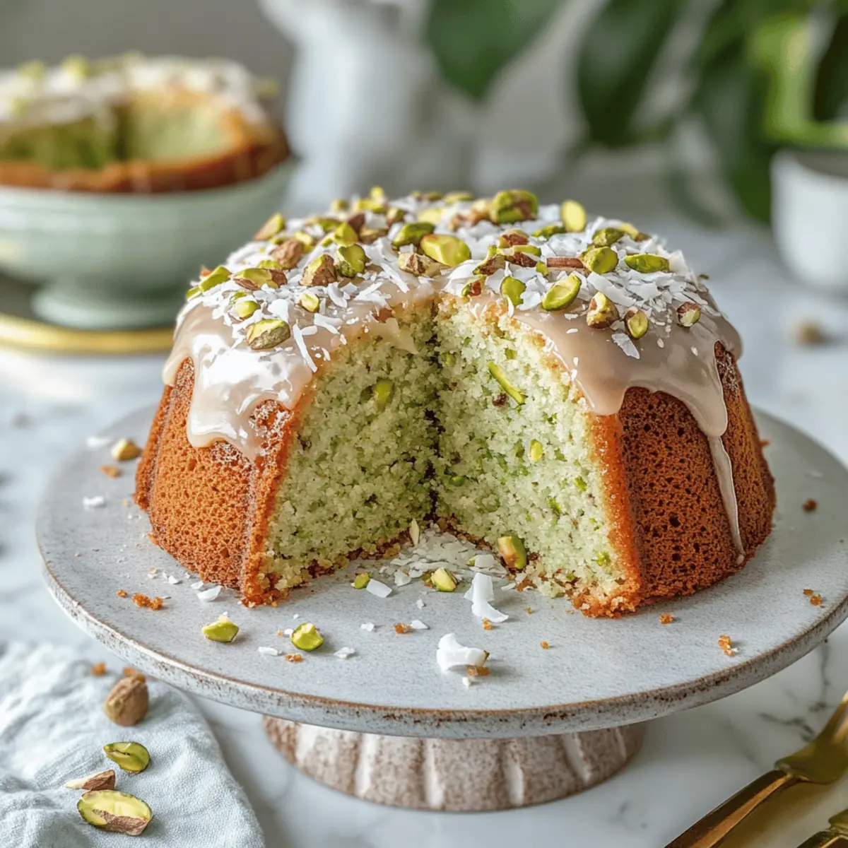 Coconut and Pistachio Pudding Cake t82pn1
