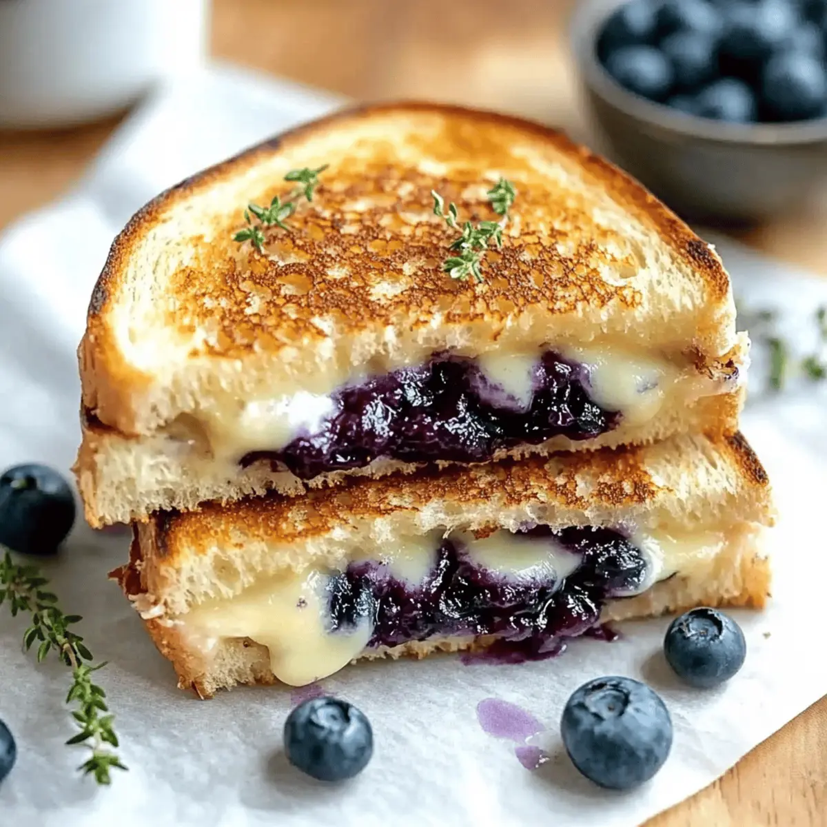 Crispy Blueberry Grilled Cheese pzjlbg