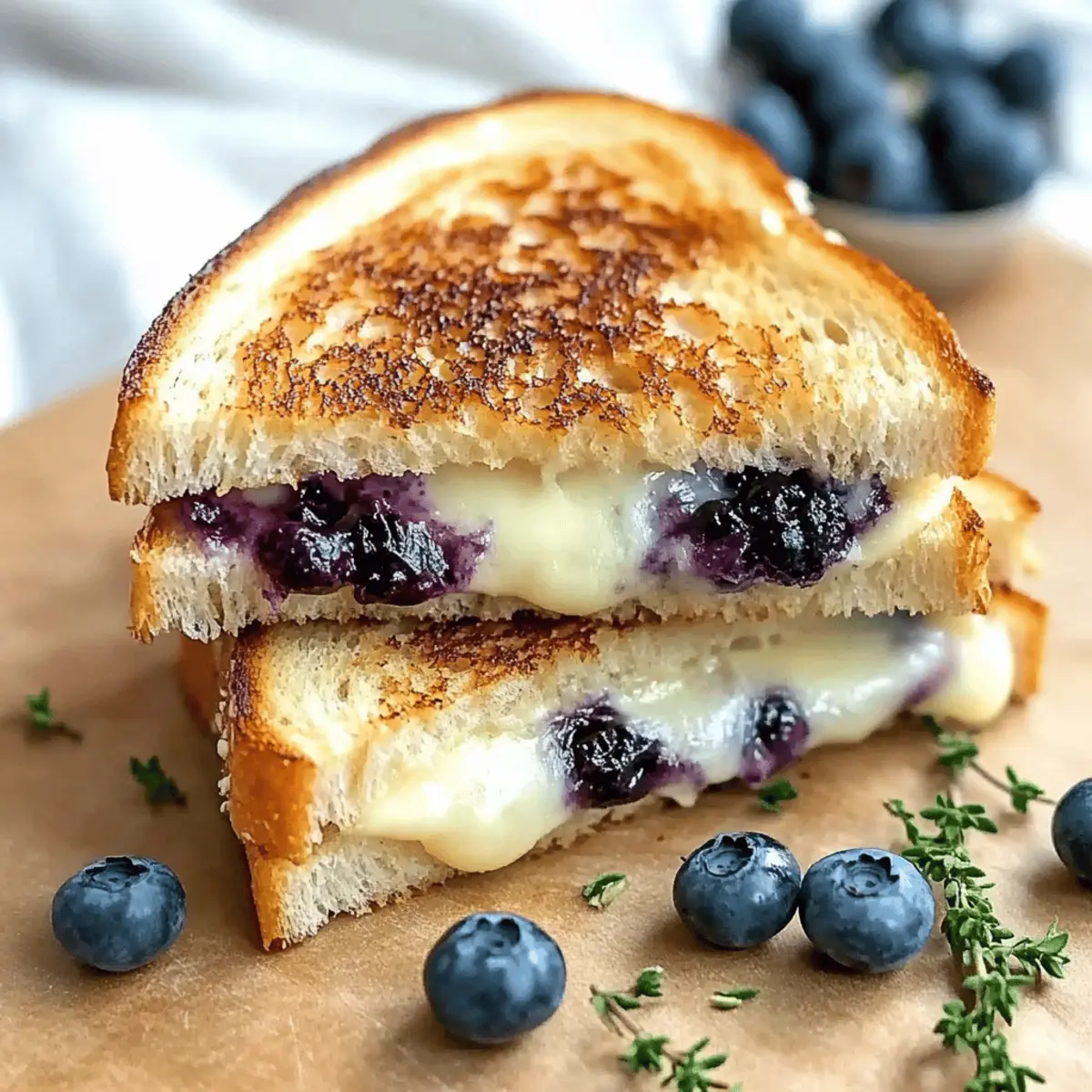 Crispy Blueberry Grilled Cheese That Will Wow Your Taste Buds 4 Crispy Blueberry Grilled Cheese