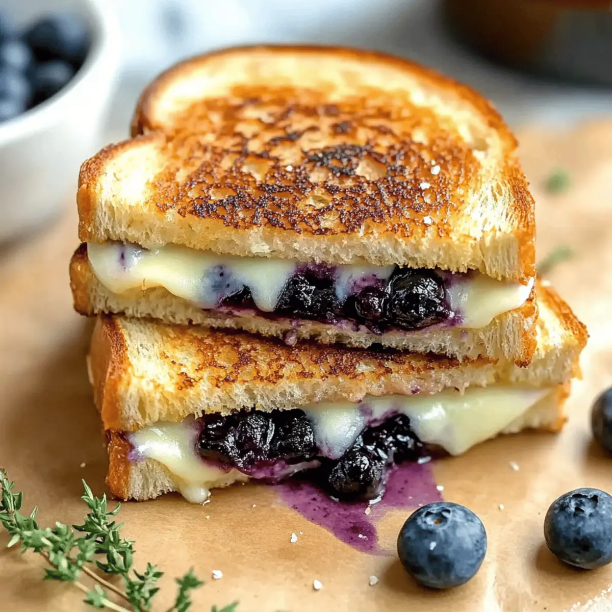 Crispy Blueberry Grilled Cheese zan7ap