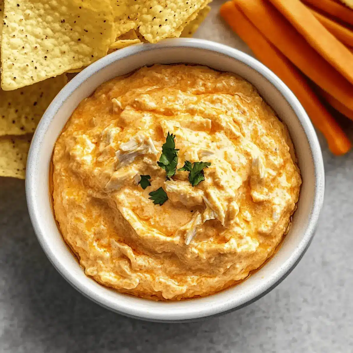 Crock Pot Buffalo Chicken Dip wdqfwk