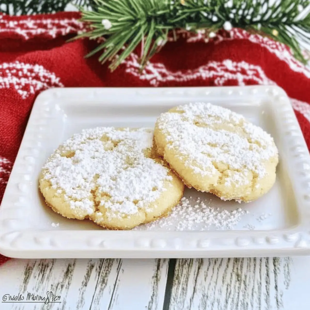Eggnog Gooey Butter Cookies: A Cozy Holiday Delight 1 Eggnog Gooey Butter Cookies ofoejo