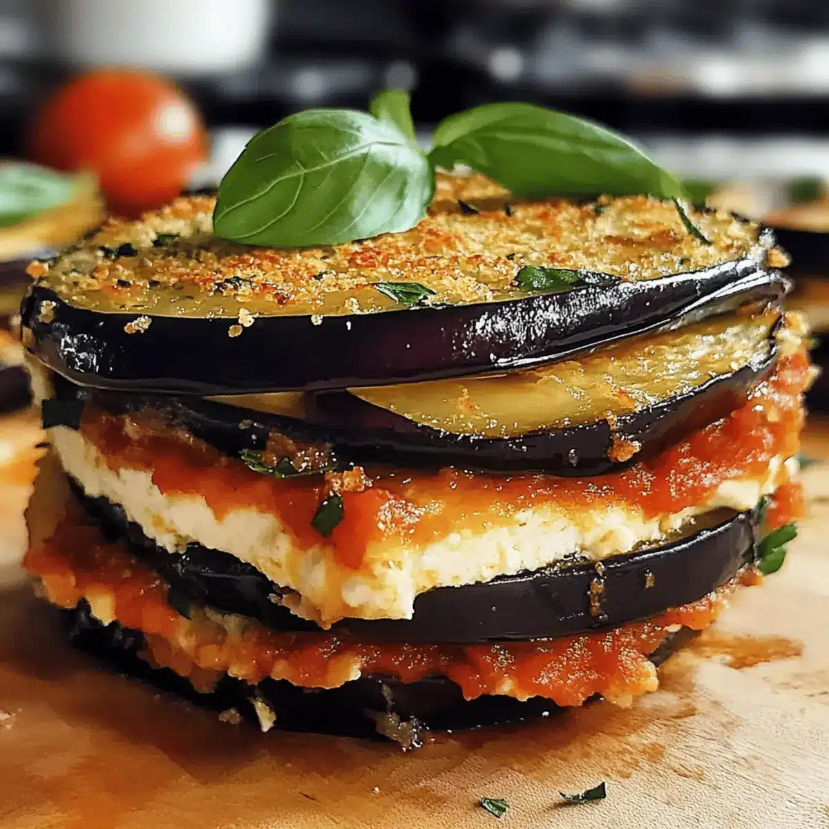 Eggplant Napoleon hkheip