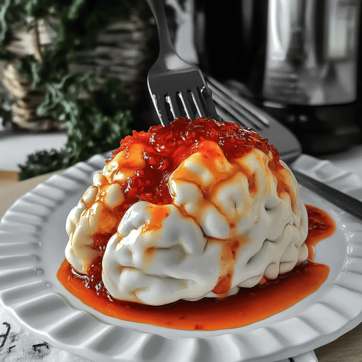 Halloween Brain Dip Appetizer cig7ja