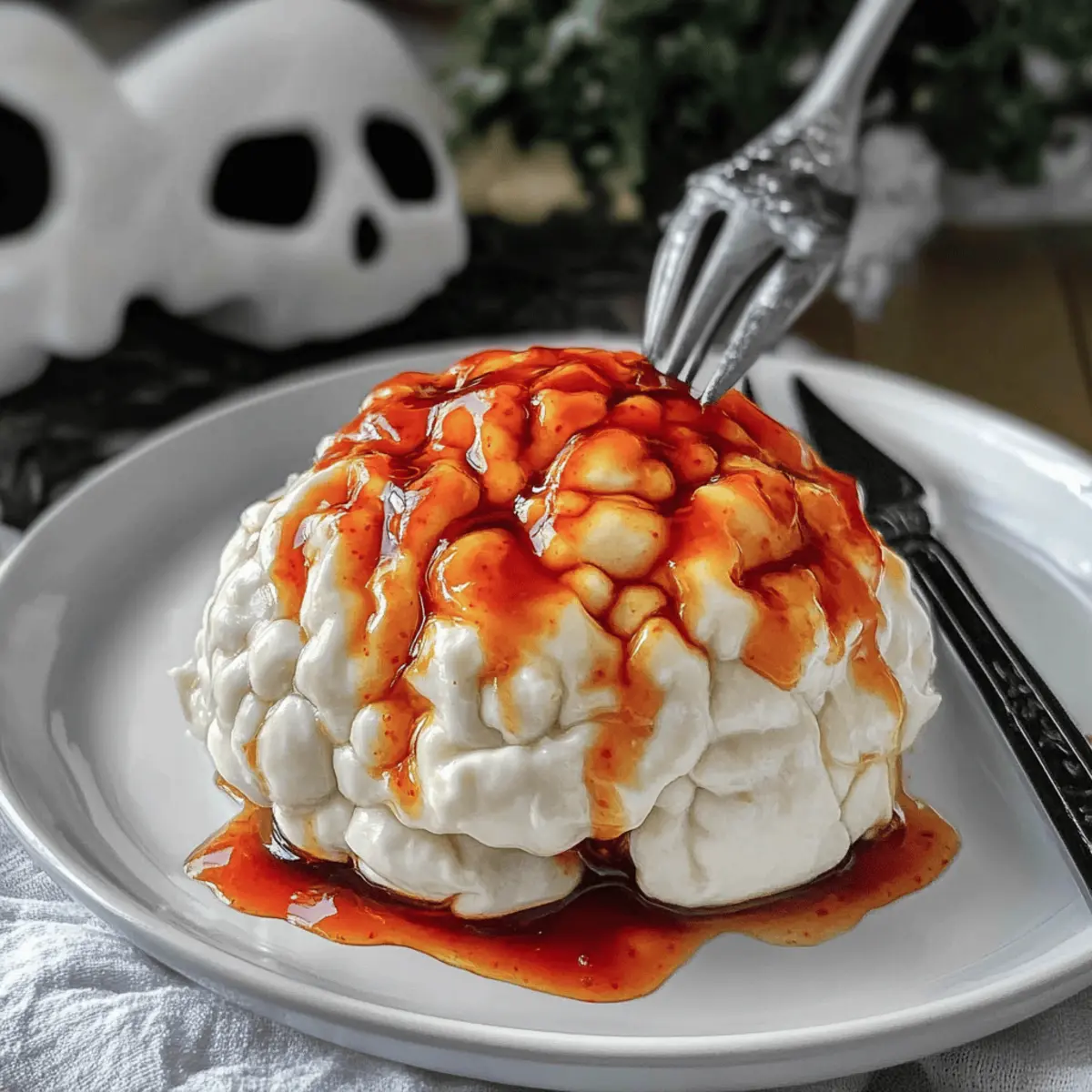 Halloween Brain Dip Appetizer mwdcm1