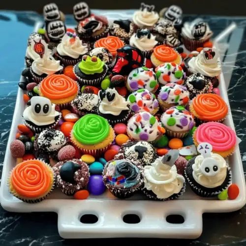Halloween Candy Charcuterie Board