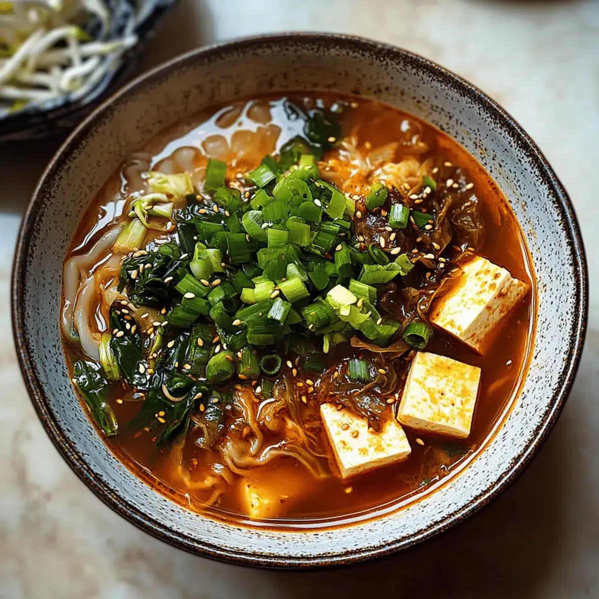 Kimchi Soup with Tofu kvaovk