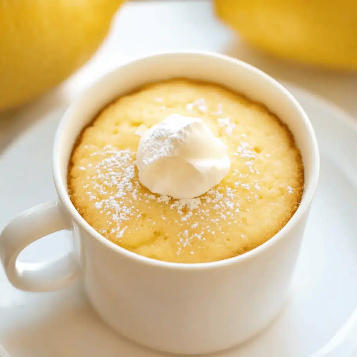 Lemon Mug Cake bj98fn