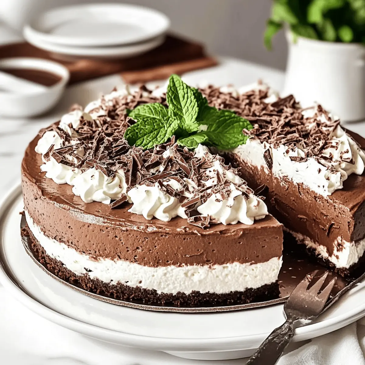 Mint Chocolate Mousse Cake padeb9