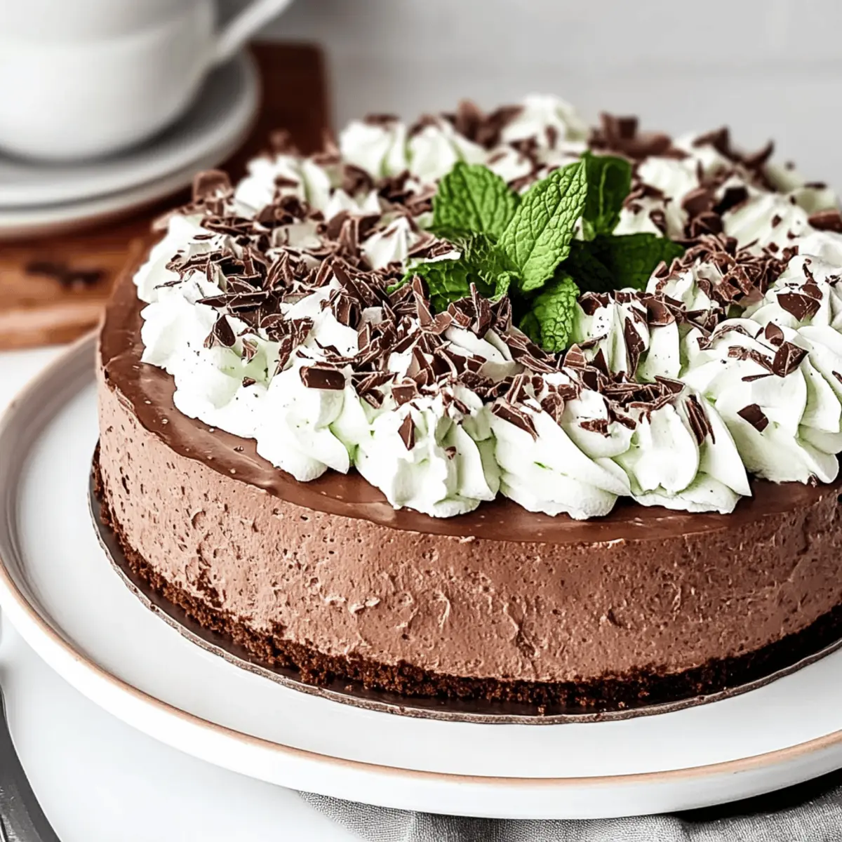 Mint Chocolate Mousse Cake zeibd3