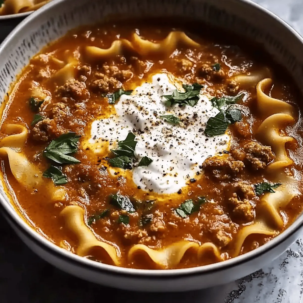 Mouthwatering One Pot Lasagna Soup That Warms Your Soul 1 Mouthwatering One Pot Lasagna Soup aketfy