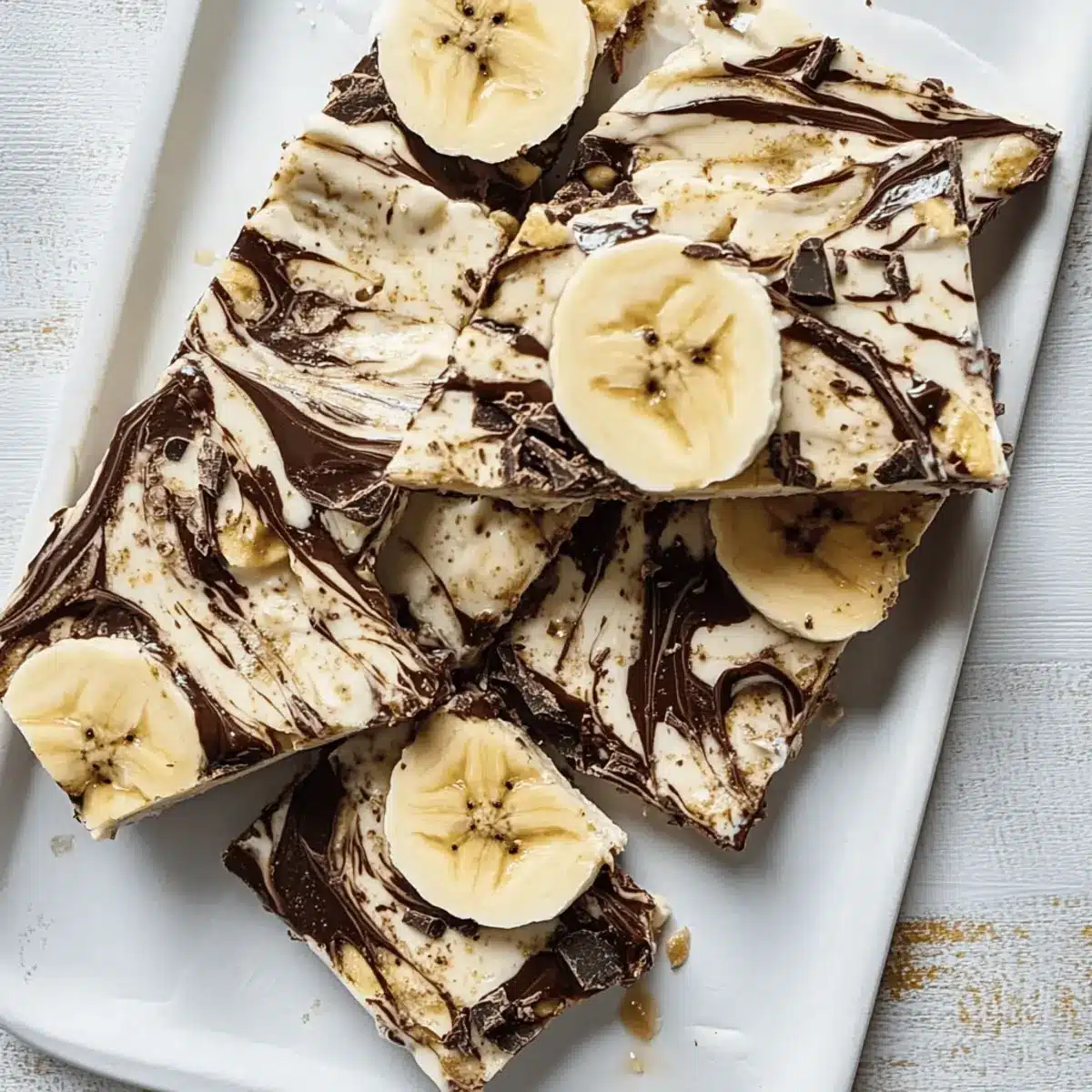 Peanut Butter Chocolate Greek Yogurt Bark wsfzfw