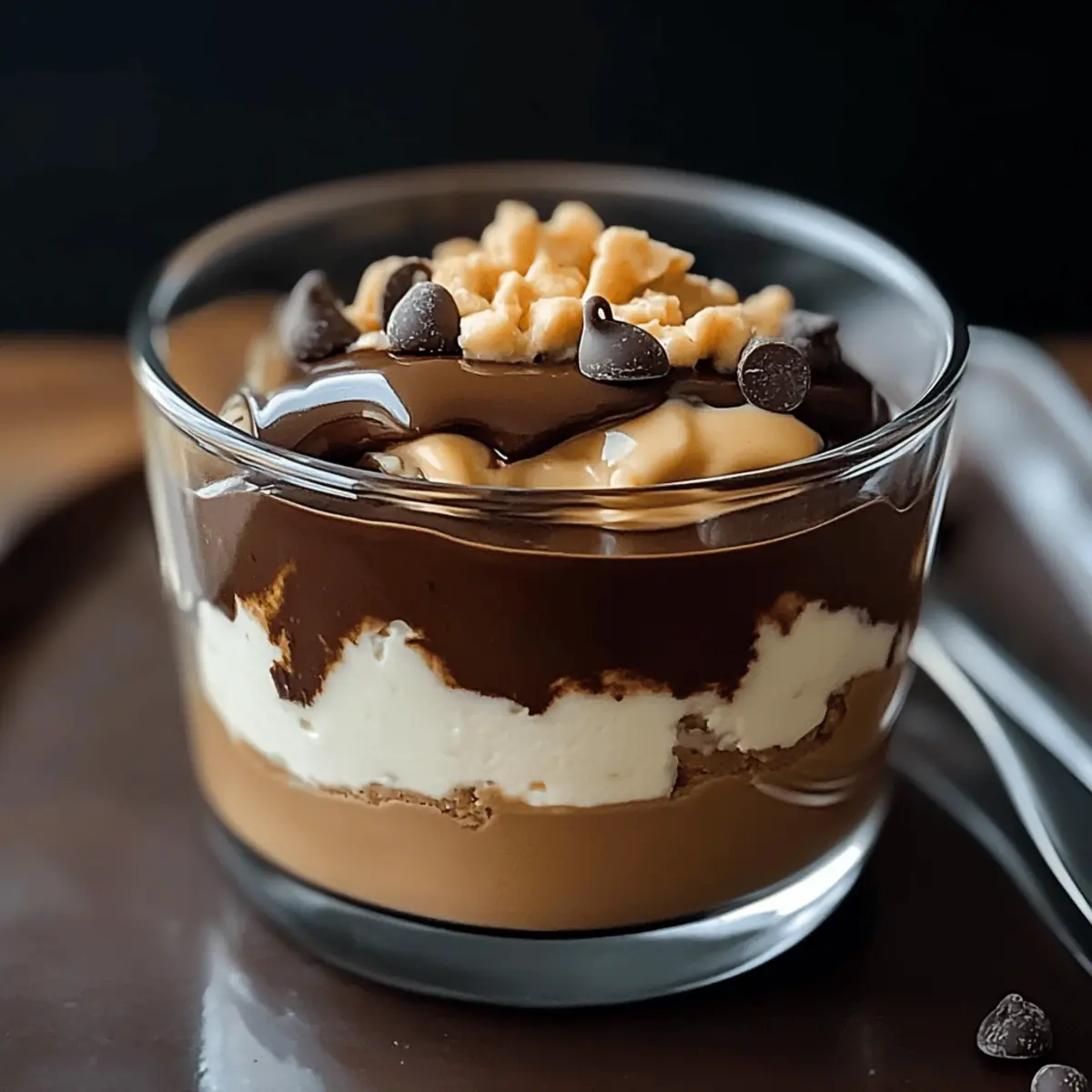Peanut Butter Cup Cottage Cheese Mousse lrwduy