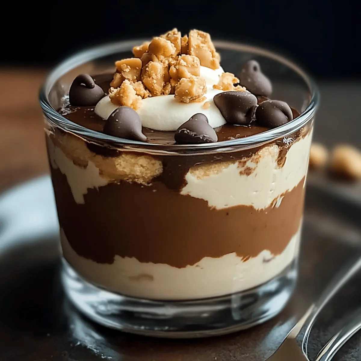 Peanut Butter Cup Cottage Cheese Mousse qyqthb