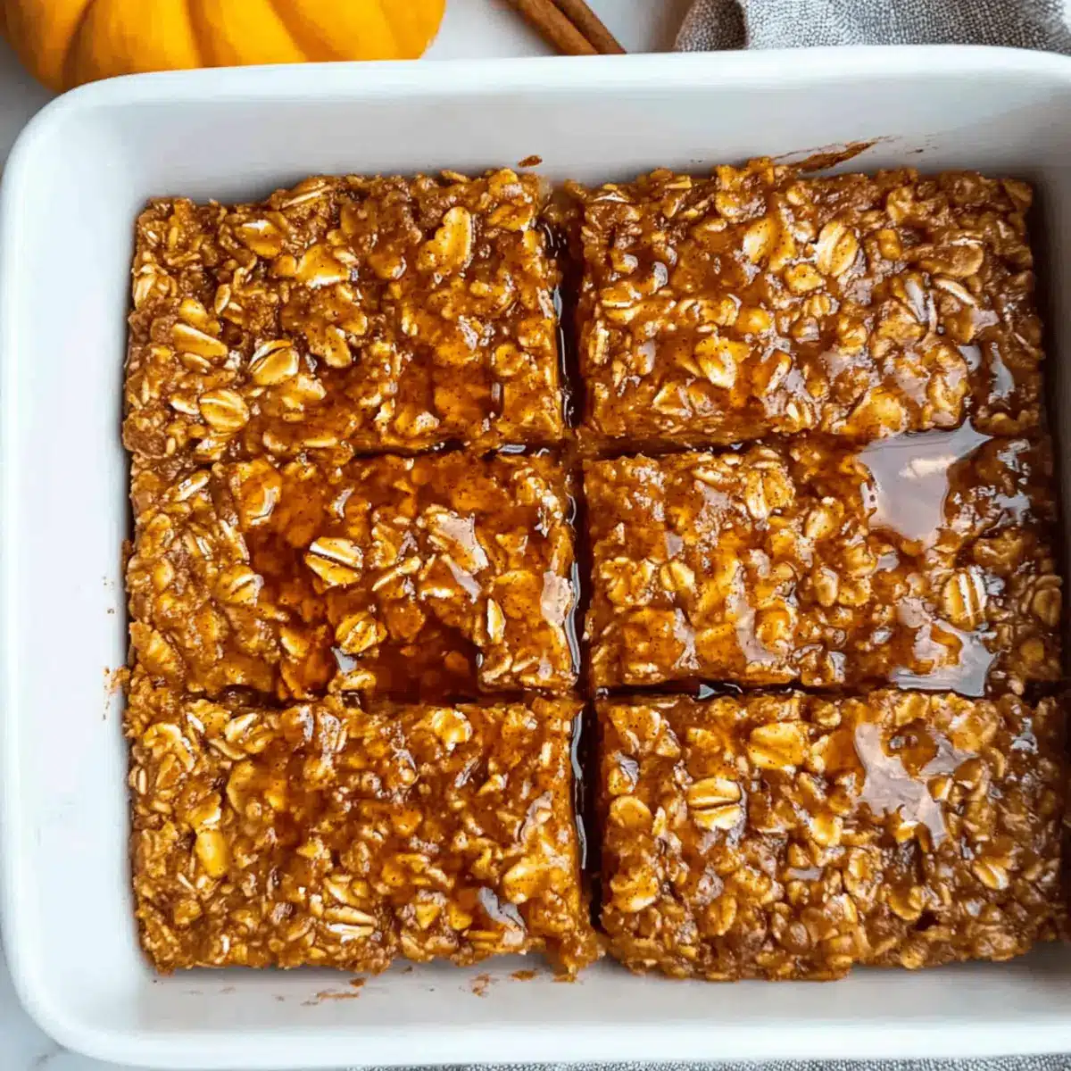 Pumpkin Baked Oatmeal enjdff