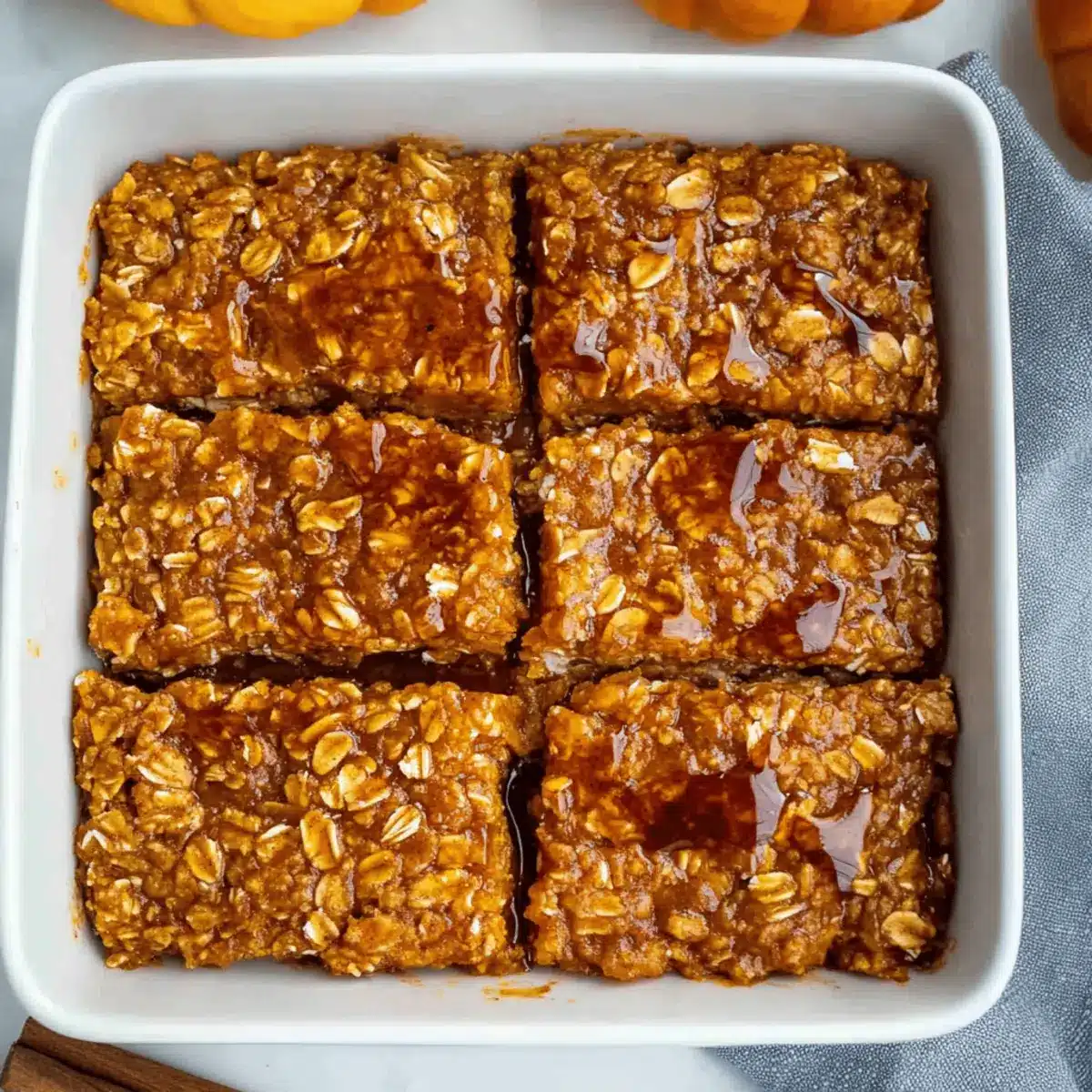Pumpkin Baked Oatmeal snktpa