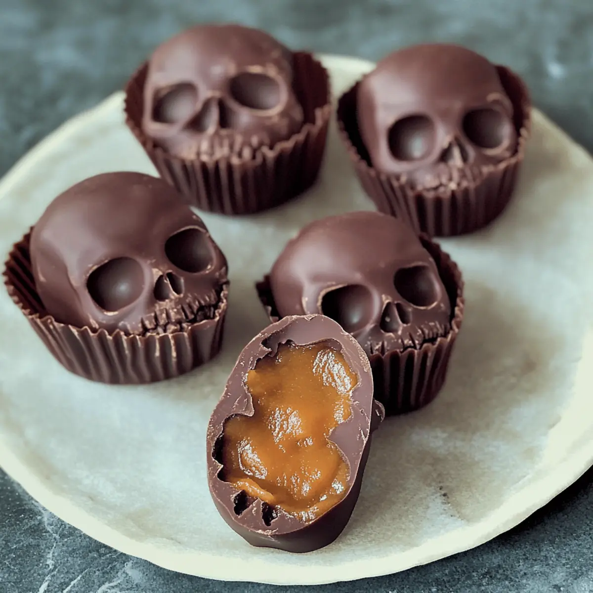 Pumpkin Caramel Chocolates kuutgq