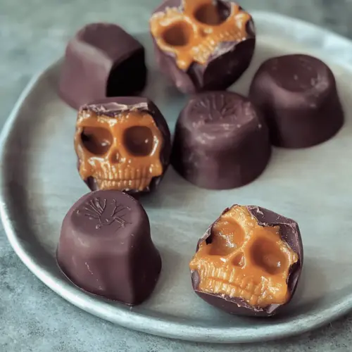 Pumpkin Caramel Chocolates